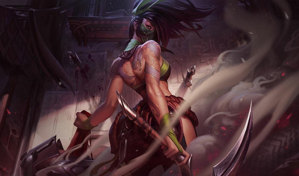 Akali Most Mobile Mid Laner in League of Legends
