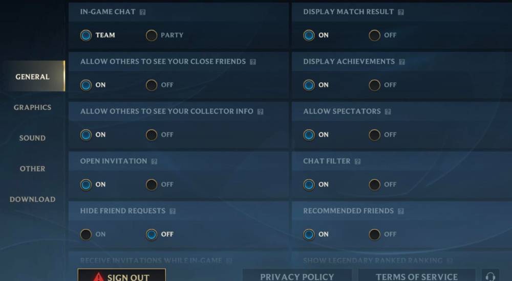 Best General Settings For Wild Rift