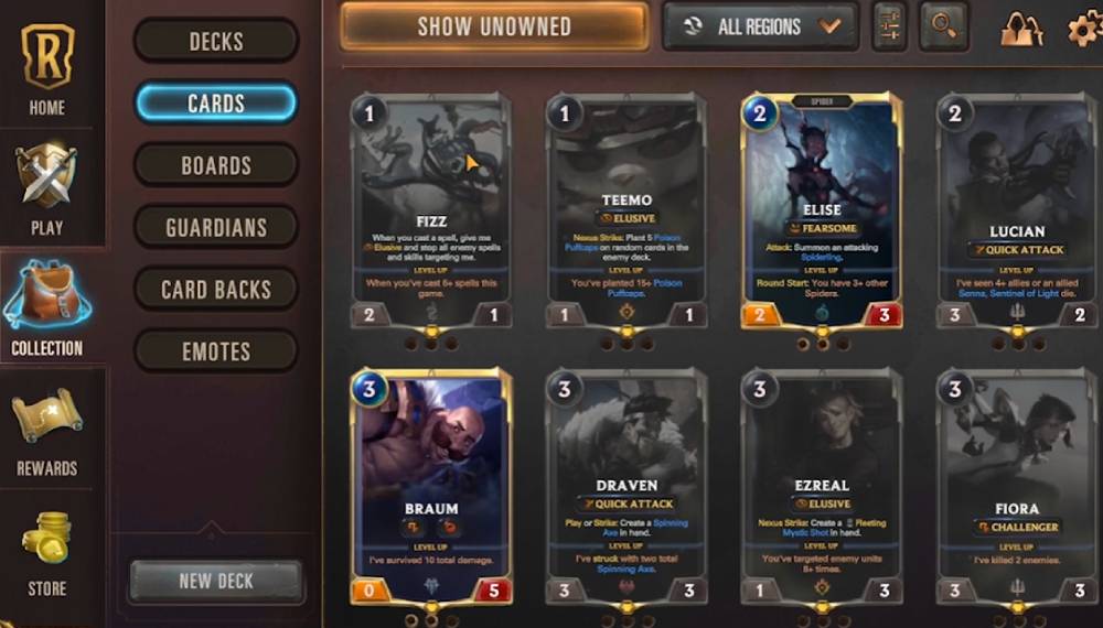 Breaking down unwanted cards