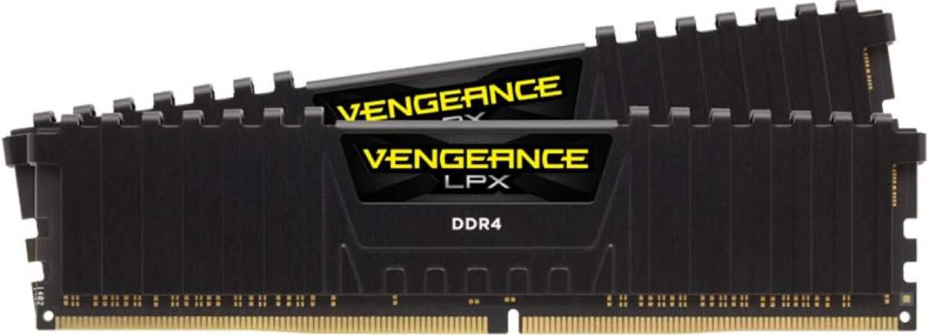 Corsair VENGEANCE LPX DDR4 RAM 32GB (2x16GB) 3200MHz CL16 Intel XMP 2.0 iCUE Compatible Computer Memory - Black
