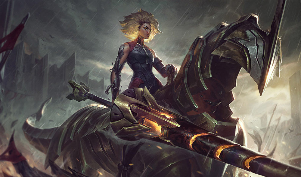 Best Crowd Control Champion Rell League of Legends