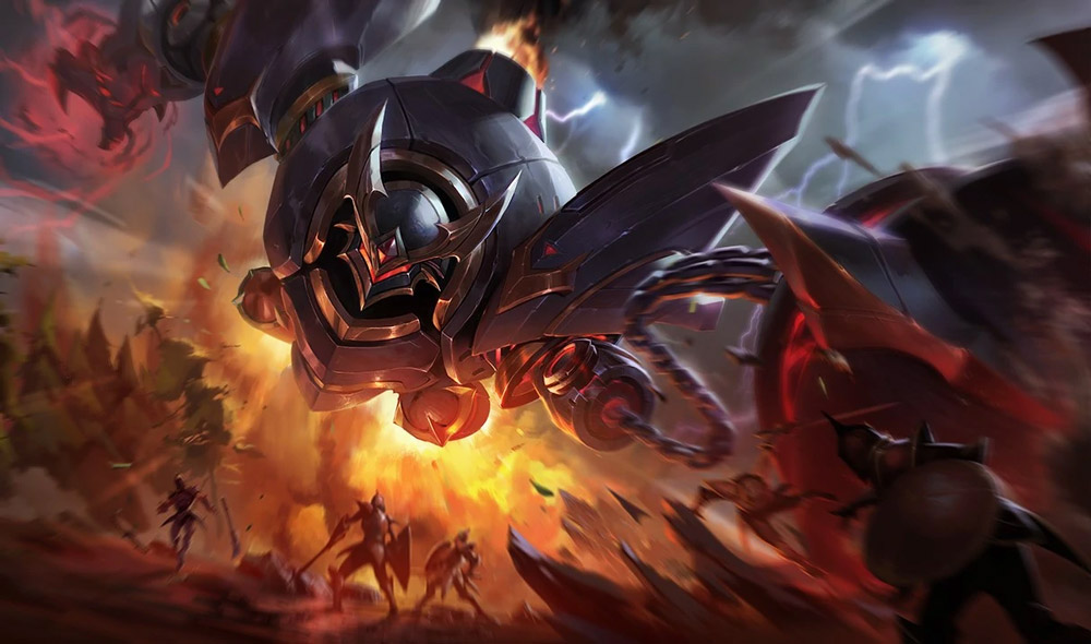 Best Glacial Augment Champion Blitzcrank League of Legends