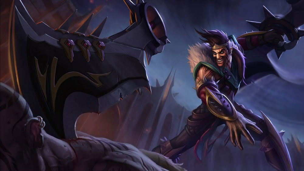 Best Hail of Blades Champion Draven League of Legends