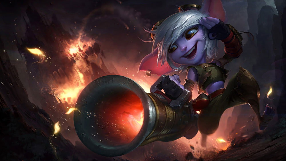 Best Hail of Blades Champion Tristana League of Legends