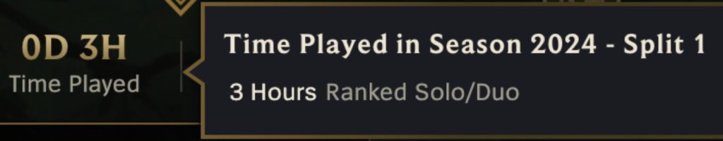 Steps To See The Time Wasted on Ranked and Other Modes For Current Season 