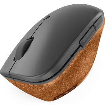 Lenovo Go Wireless Vertical Mouse: Ergonomic 45-Degree Grip for Comfort