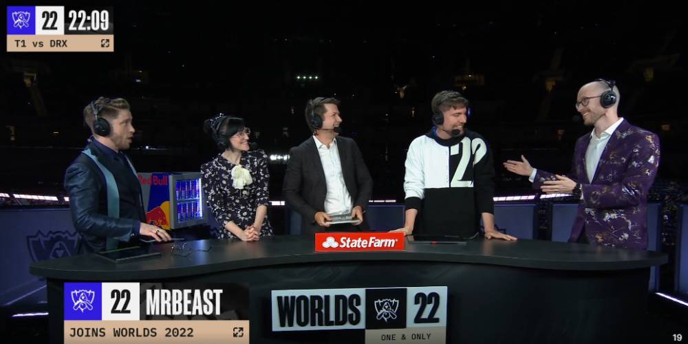 Mr Beast Participation in LoL eSports