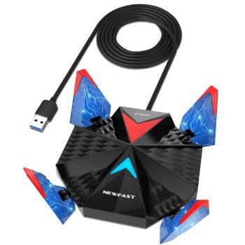 Experience Next-Level Gaming: NEWFAST AX5400 WiFi 6 Adapter