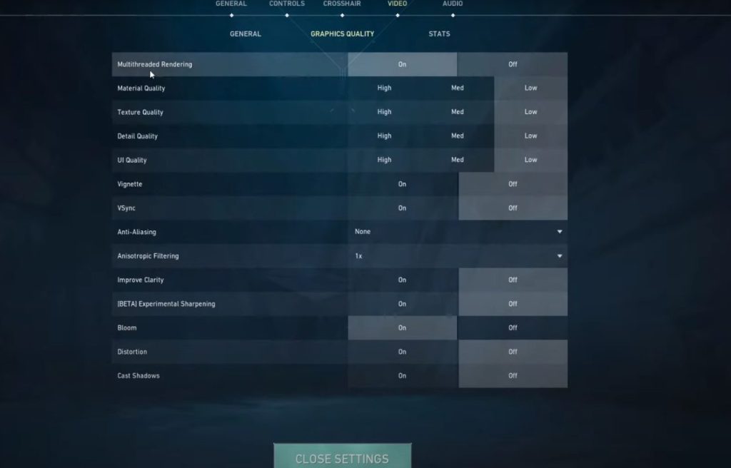 Optimal In-Game Settings for Maximum FPS