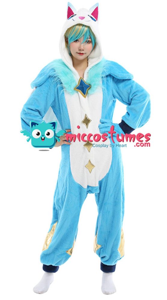 League of Legends Pajama Guardian Ezreal Cosplay Costume
