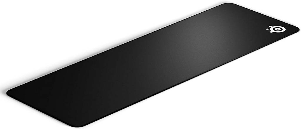 SteelSeries QcK Gaming Mouse Pad - XL Stitched Edge Cloth - Extra Durable - Sized to Cover Desks