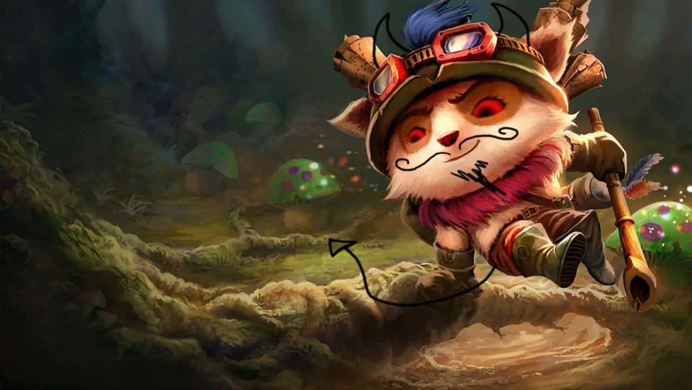 Best Troll Support Champion Teemo League of Legends