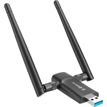 Wireless USB WiFi Adapter for PC: Nineplus 1200Mbps Dual Antennas