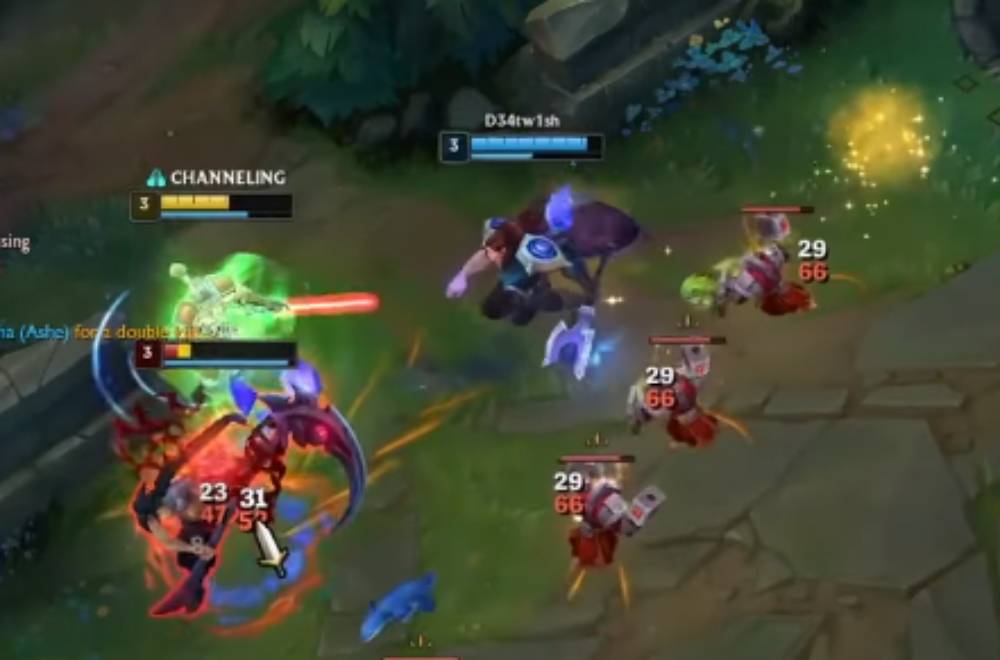 Yi and Taric Funneling